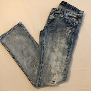 Express jeans: acid wash